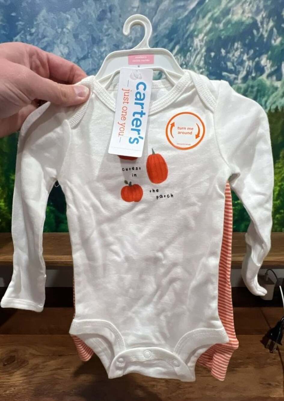 Carter's Just One You Cutest in the Patch Pumpkin 2-Piece Bodysuit and Pants
